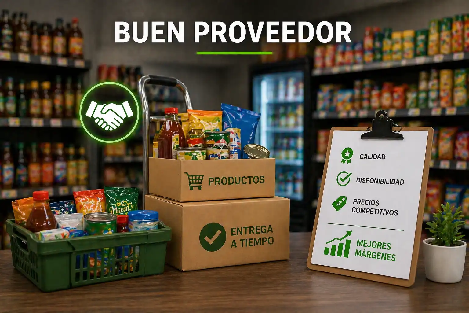 Ejemplo visual para tienda de abarrotes