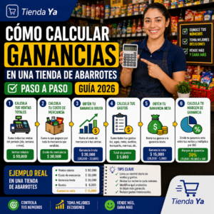 Cómo calcular ganancias en una tienda de abarrotes