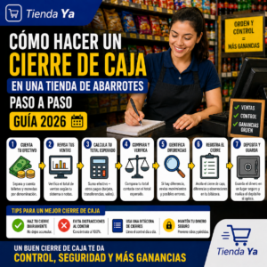 Cómo hacer un cierre de caja en una tienda