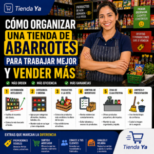 Cómo organizar una tienda
