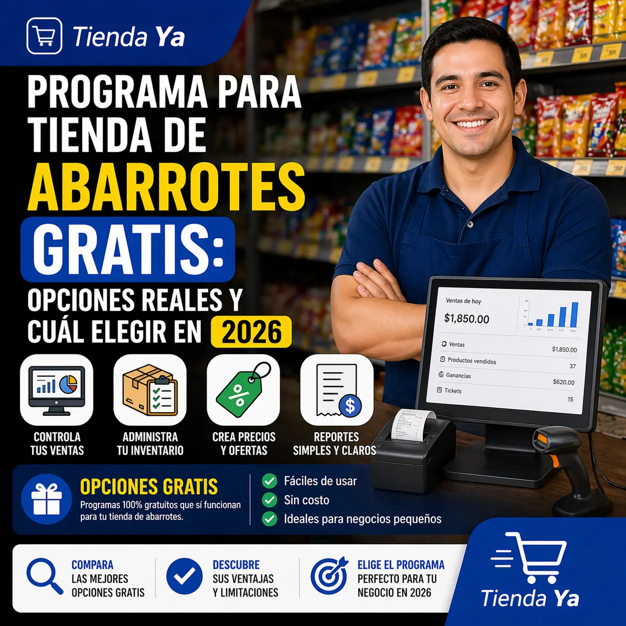 Programa para tienda de abarrotes gratis