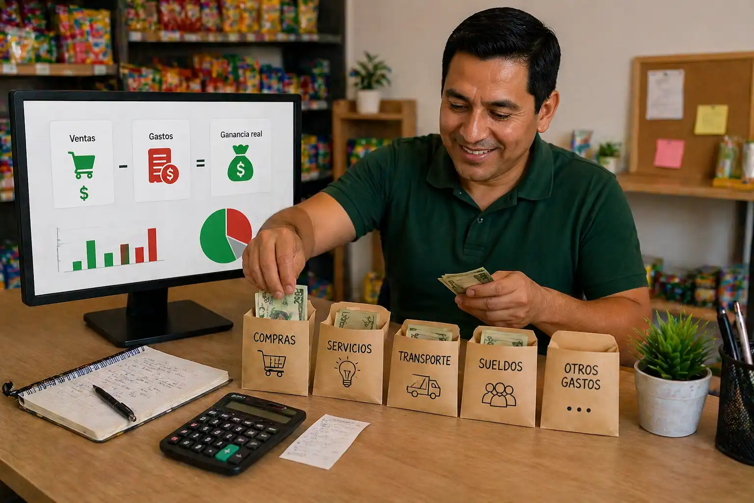 Ejemplo visual para tienda de abarrotes