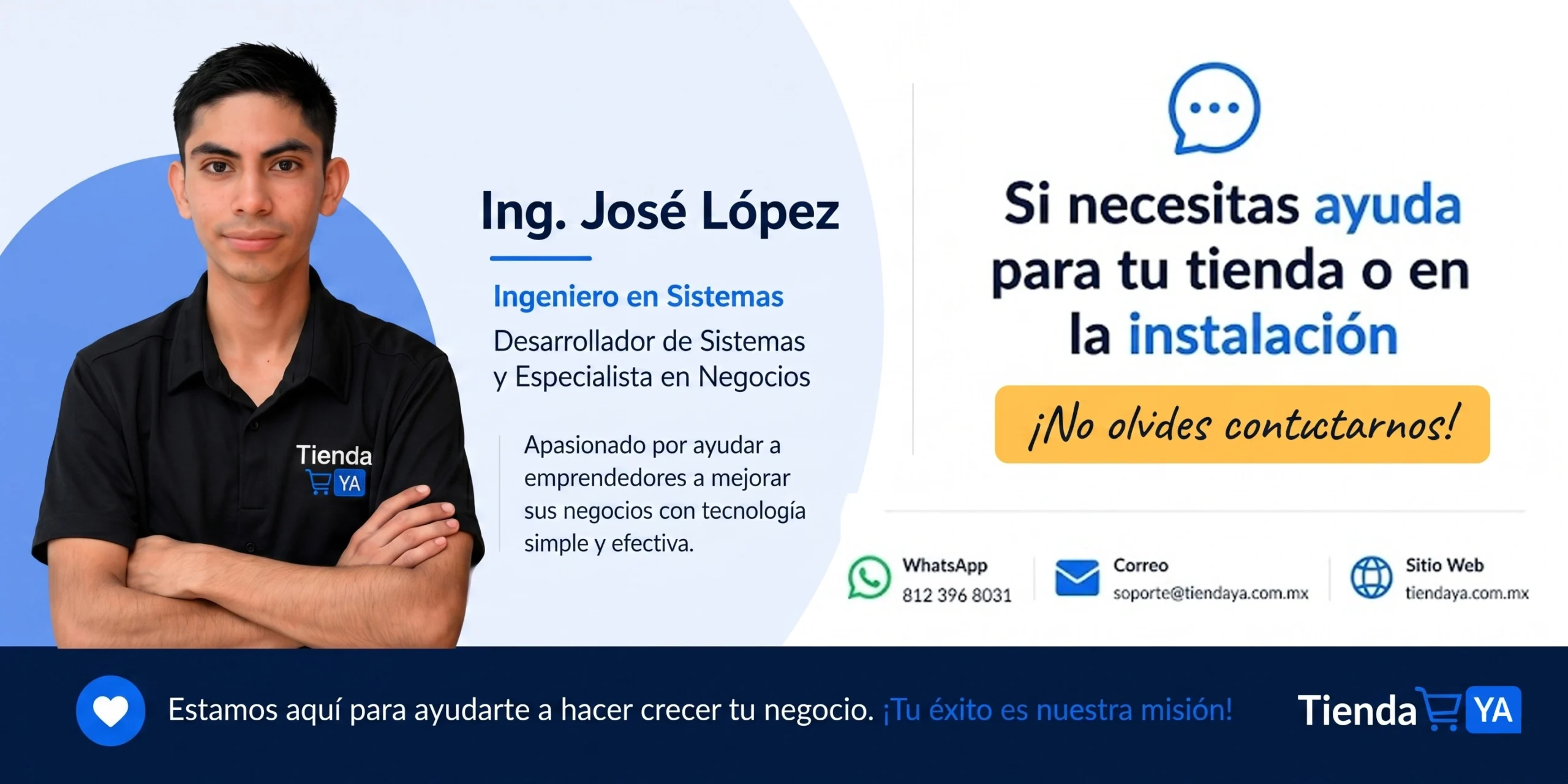 Tienda Ya ayuda profesional para tiendas de abarrotes